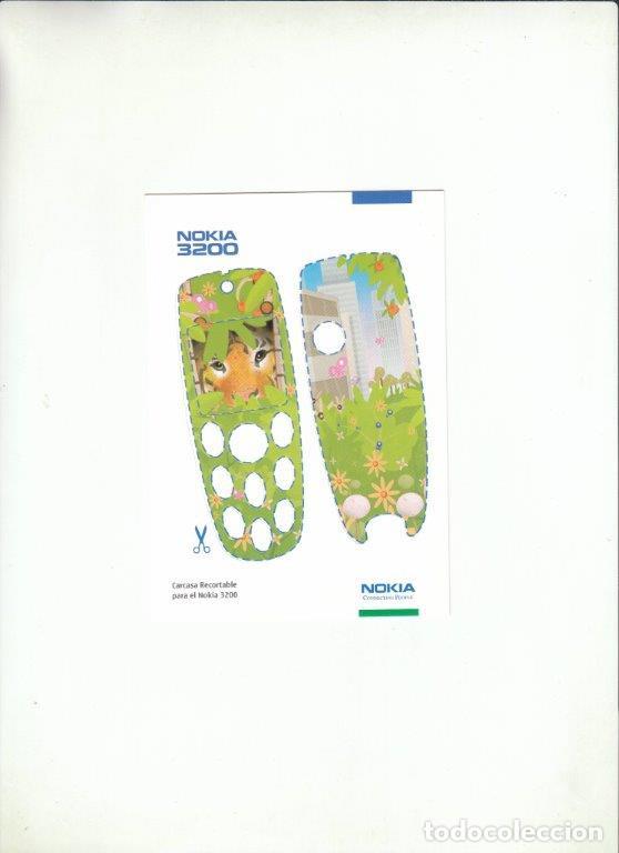 Postales: POSTALFREE. POSTAL NOKIA 3200. RECORTABLE. - Foto 1