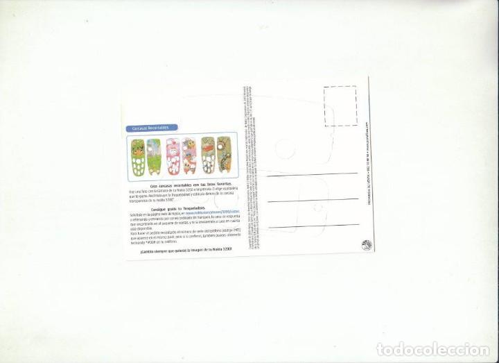Postales: POSTALFREE. POSTAL NOKIA 3200. RECORTABLE. - Foto 2