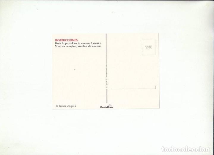 Postales: POSTALFREE. LA POSTAL DE LOS DESEOS. JAVIER ANGULO. - Foto 2