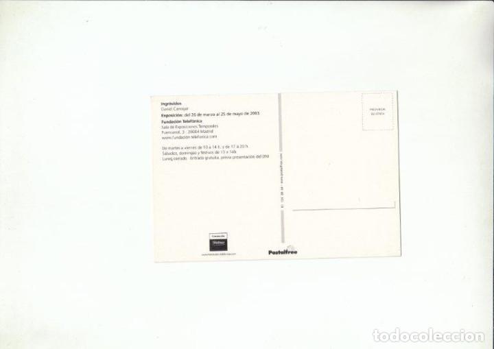 Postales: POSTALFREE. POSTAL INGRAVIDOS. DANIEL CANOGAR. 2003. - Foto 2