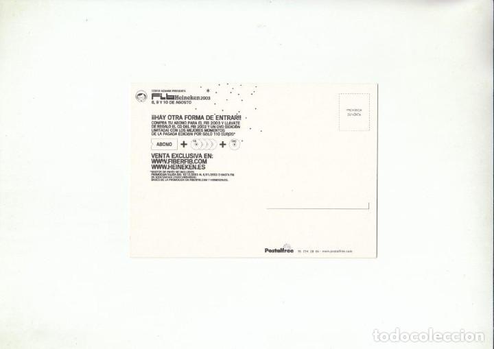 Postales: POSTALFREE. POSTAL FIB HEINEKEN 2003. - Foto 2