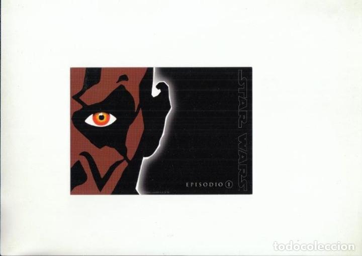 Postales: POSTAL STAR WARS. EPISODIO I. DARTH MAUL. LUCASFILL. 1999.