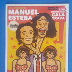 Cartoline: TARJETA POSTAL / CICLE D'HOMENATGE MANUEL ESTEBA, SITGES 2003