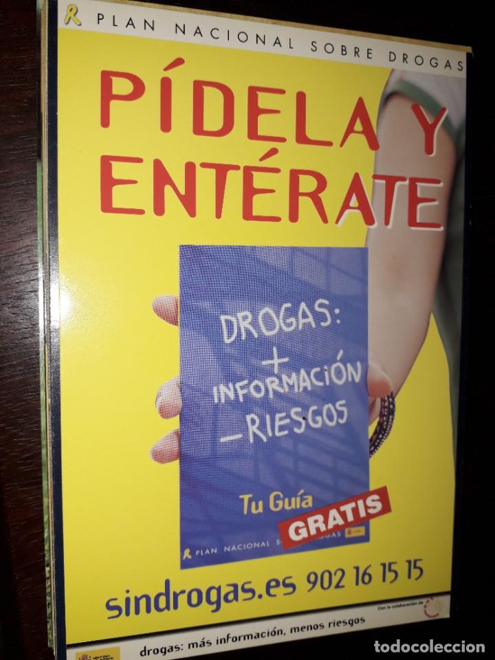Postales: N&ordm; 38183 POSTAL PUBLICIDAD PLAN NACIONAL SOBRE DROGAS - Foto 1