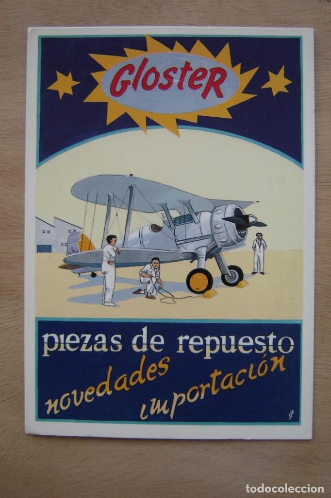 Postales: Postal de Gloster - Foto 1