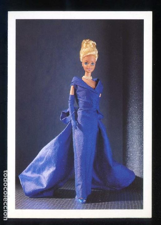 Postales: *Barbie - Mireia Bisbe* Ed. Mattel - Moda de España 1992. Nueva. - Foto 1 - 206484186