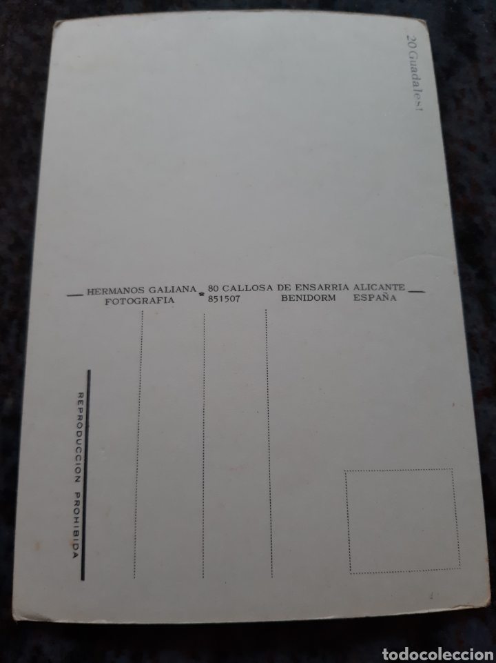 Postales: 20 guadakes ediciones hermanos galiana Benidorm - Foto 2