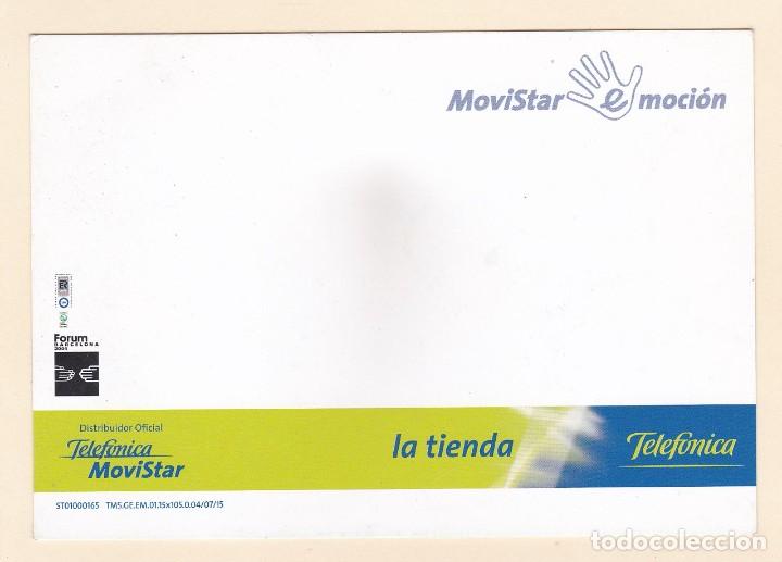 Postales: POSTAL TELEFONICA. MOVISTAR E MOCION - Foto 1