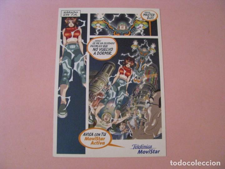 Postales: POSTAL PUBLICIDAD. MOVISTAR. TEBEO C&Oacute;MIC. POSTALFREE. - Foto 1