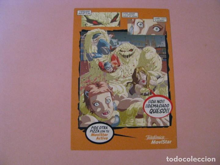 Postales: POSTAL PUBLICIDAD. MOVISTAR. TEBEO C&Oacute;MIC. POSTALFREE. - Foto 1