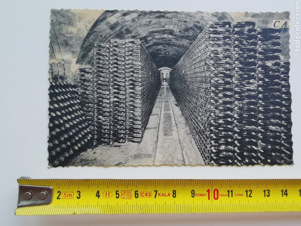 Postales: Postal de Codorniu n&ordm;9 Sant Sadurn&iacute; dAnoia. Botellas de cava - Foto 1