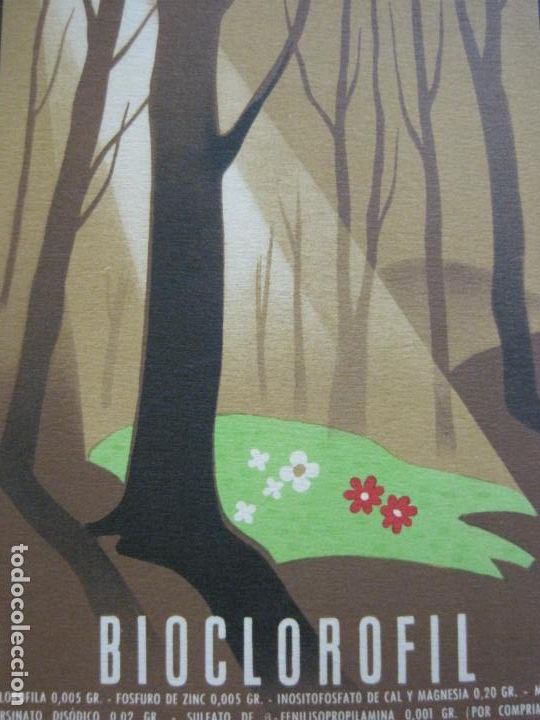 Postales: FARMACIA-BIOCLOROFIL-POSTAL PUBLICIDAD ANTIGUA-VER FOTOS-(72.203)