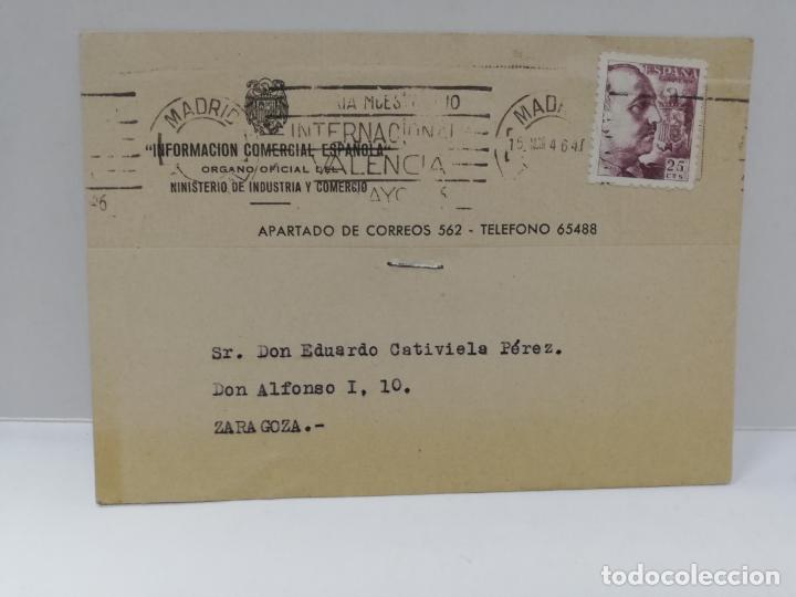 Cartes Postales: TARJETA POSTAL PUBLICITARIA. MINISTERIO DE INDUSTRIA Y COMERCIO.