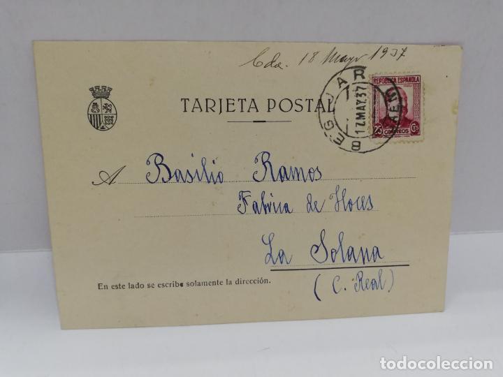 Postcards: TARJETA POSTAL PUBLICITARIA. BEGIJAR, JAEN. 1937.