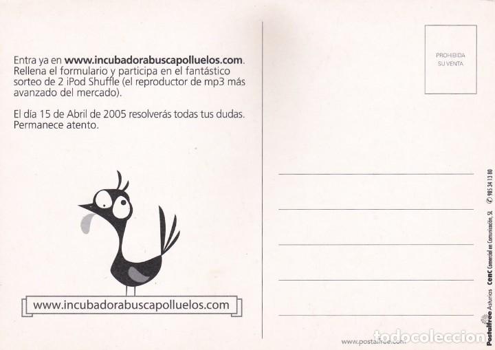 Postales: POSTAL INCUBADORABUSCAPOLLUELOS.COM (2005) - POSTALFREE - Foto 2