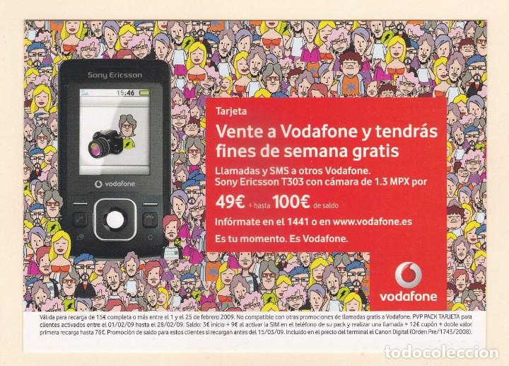 Postales: POSTAL VODAFONE - POSTALFREE - Foto 1