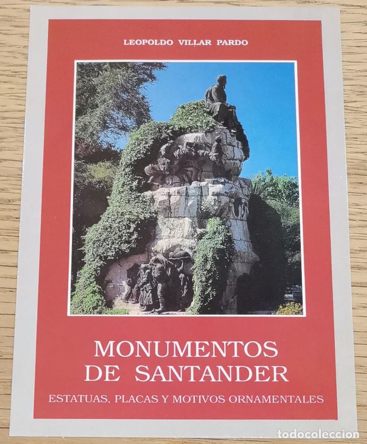 Postales: Postal - Monumentos de Santander - Leopold Villar Pardo - Librer&iacute;a Estudio.