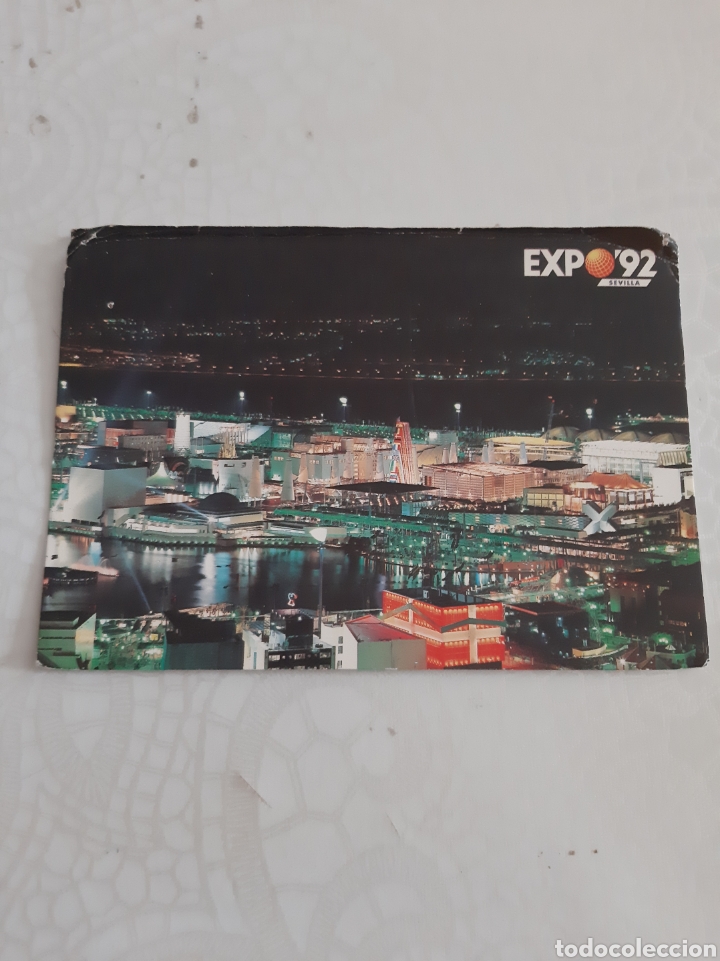Postales: SEVILLA EXPO 92 LAGO ESPA&Ntilde;A - Foto 1