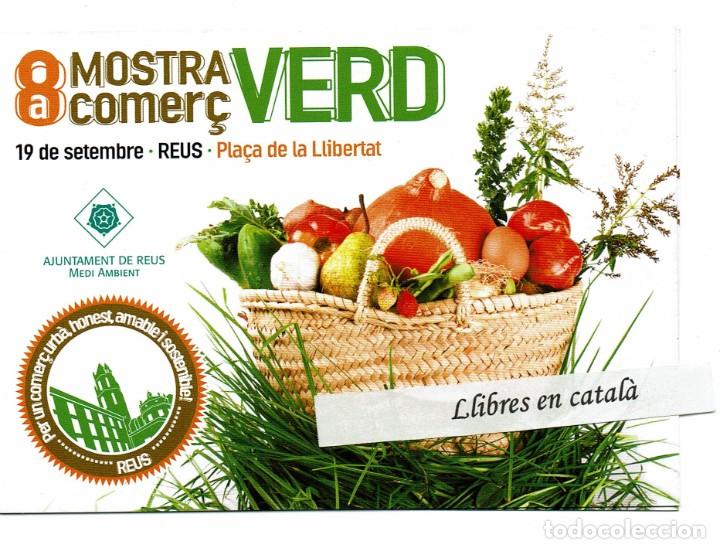 Postales: Postal Reus / Mostra Comer&ccedil; verd - Foto 1