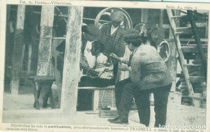 Postais: RESOLUTIVO TRABMULL. VILLAVICIOSA. ASTURIAS, HACIA 1920