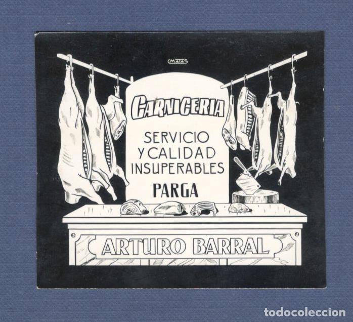 Cartoline: POSTALITA PUBLICITARIA CINE / FOTO FIJA: CARNICERIA, ARTURO BARRAL (PARGA) - MATAS
