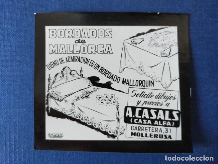 Cartoline: POSTALITA PUBLICITARIA CINE / FOTO FIJA: BORDADOS DE MALLORCA, CASA ALFA (MOLLERUSA) - MATAS