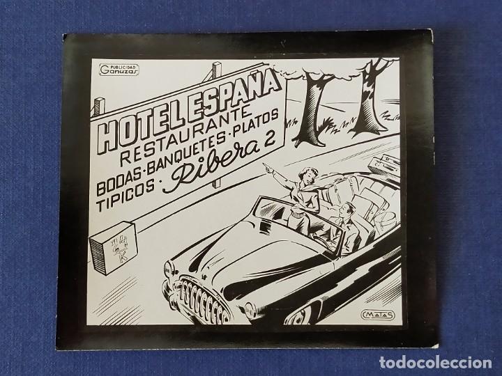 Postkarten: POSTALITA PUBLICITARIA CINE / FOTO FIJA: HOTEL ESPA&Ntilde;A RESTAURANTE, BODAS, BANQUETES - MATAS