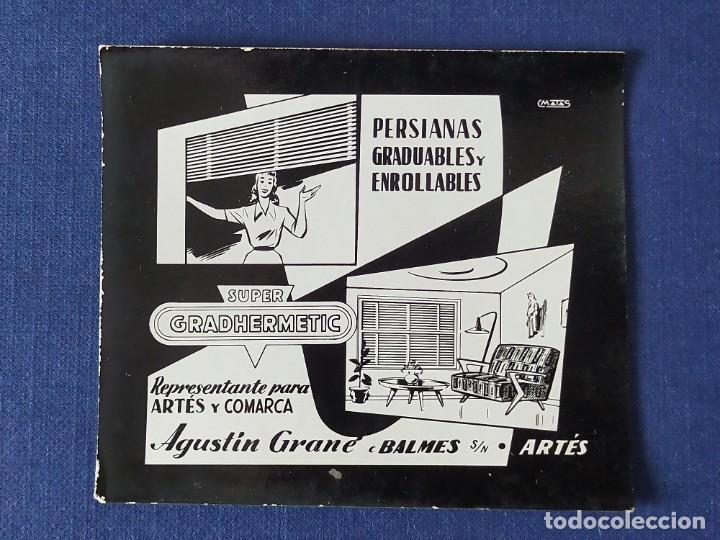 Cartoline: POSTALITA PUBLICITARIA CINE / FOTO FIJA: PERSIANAS GRADUABLES Y ENROLLABLES SUPER GRADHERMETIC MATAS