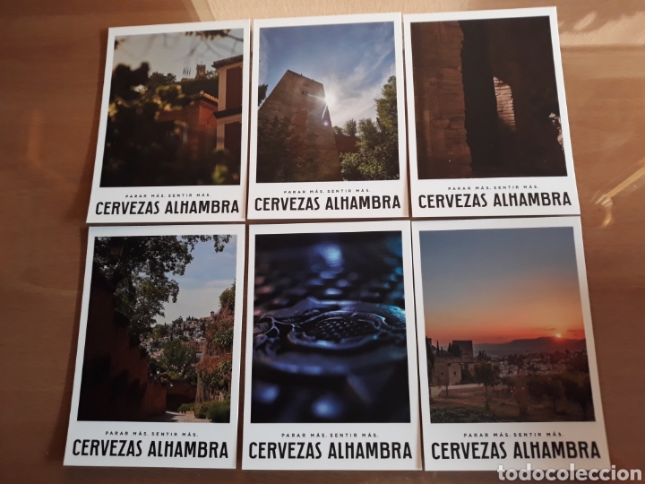 Postales: Tarjetas Cervezas Alhambra - Foto 1