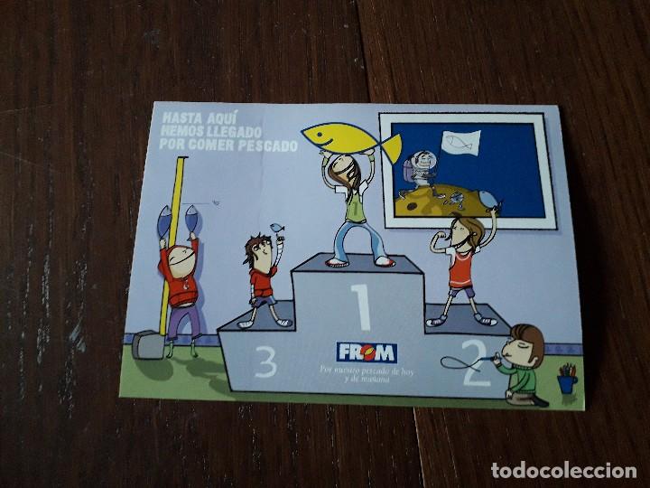 Postales: postal de publicidad, FROM, hasta aqu&iacute; hemos llegado por comer pescado.