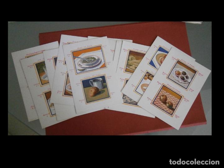 Postcards: Targeta postal Bonavista Casa Medica de Rep&oacute;s. 11 postals diferents sobre alimentaci&oacute;