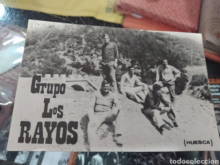 Postales: Grupo musical Los rayos de Huesca - Foto 1