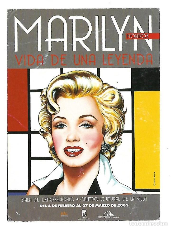 Postales: 32511- MARILYN MONROE - PUBLICIDAD SALA EXPOSICIONES CENTRO DE LA VILLA - 2005