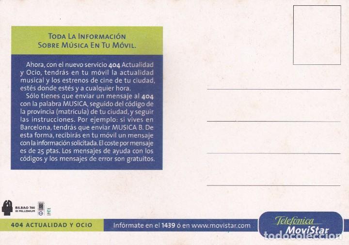 Postales: POSTAL TELEFONICA MOVISTAR. TELEFONIA - Foto 2