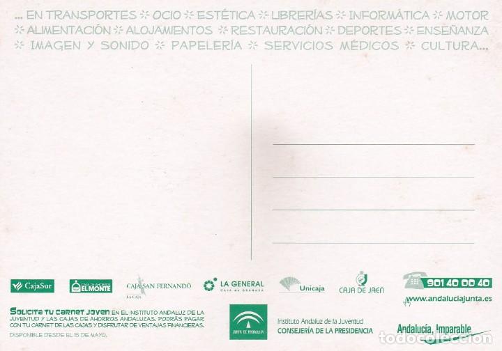 Postales: POSTAL CARNET JOVEN. ANDALUCIA - Foto 2