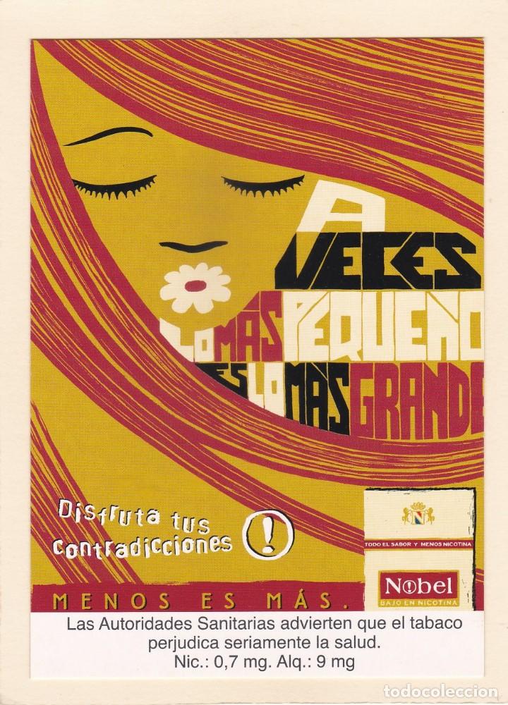 Postales: POSTAL NOBEL. TABACO. CIGARRILLOS - POSTALFREE (MOD. 2) - Foto 1