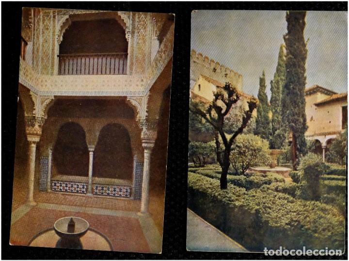 Postales: 4 postales publicitarias de Galletas Vi&ntilde;as. Granada - Foto 2