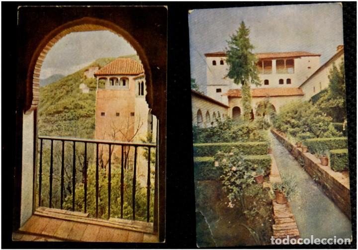 Postales: 4 postales publicitarias de Galletas Vi&ntilde;as. Granada - Foto 3