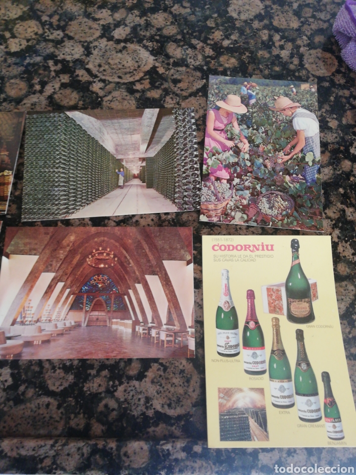 Postales: Colecci&oacute;n 8 postales Codorniu 1975,San Sarduni - Foto 2