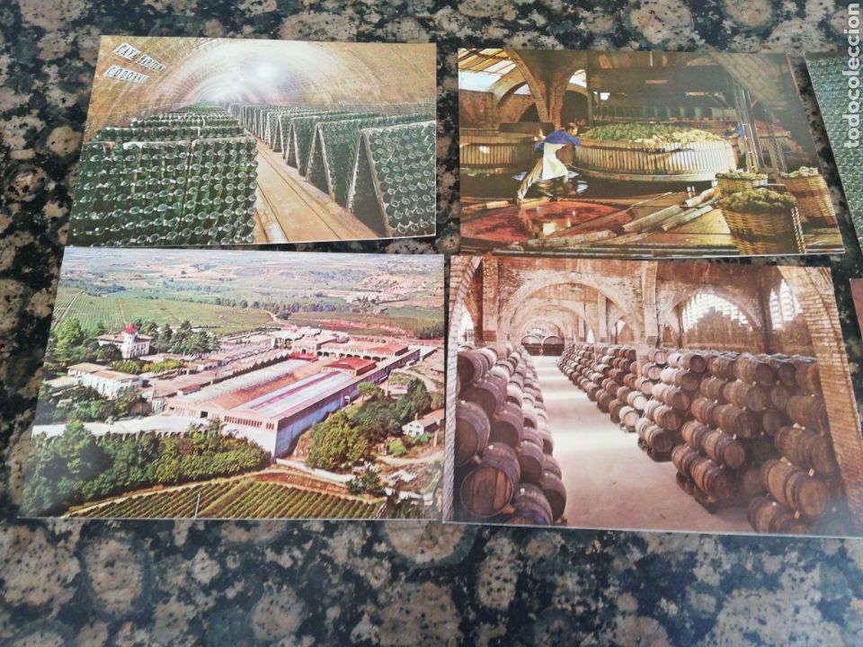 Postales: Colecci&oacute;n 8 postales Codorniu 1975,San Sarduni