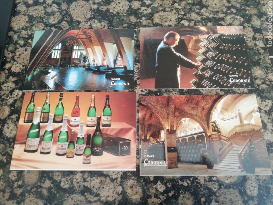 Postales: Colecci&oacute;n 8 postales Codorniu, 1992,San Sadurn&iacute; d'Anoia