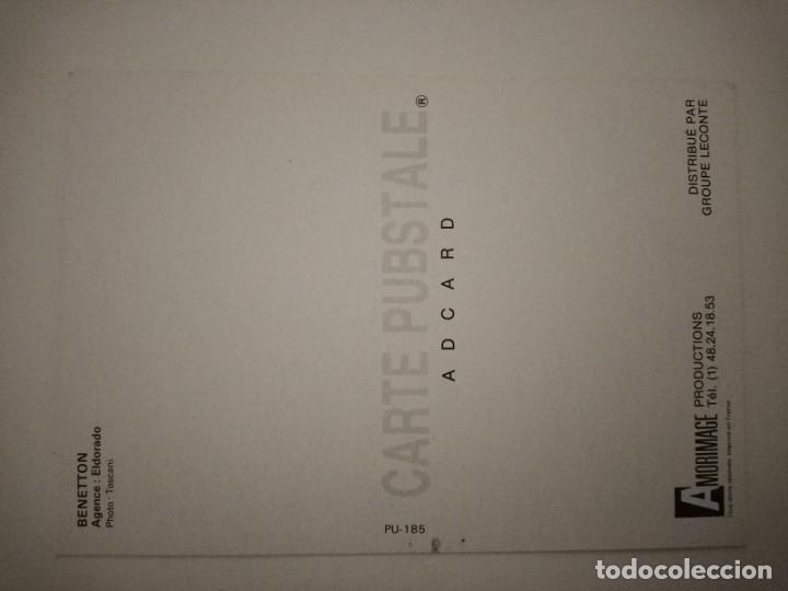 Postales: Postal publicitaria Benetton - Foto 2