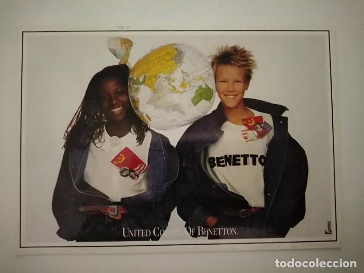 Postales: Postal publicitaria Benetton - Foto 1