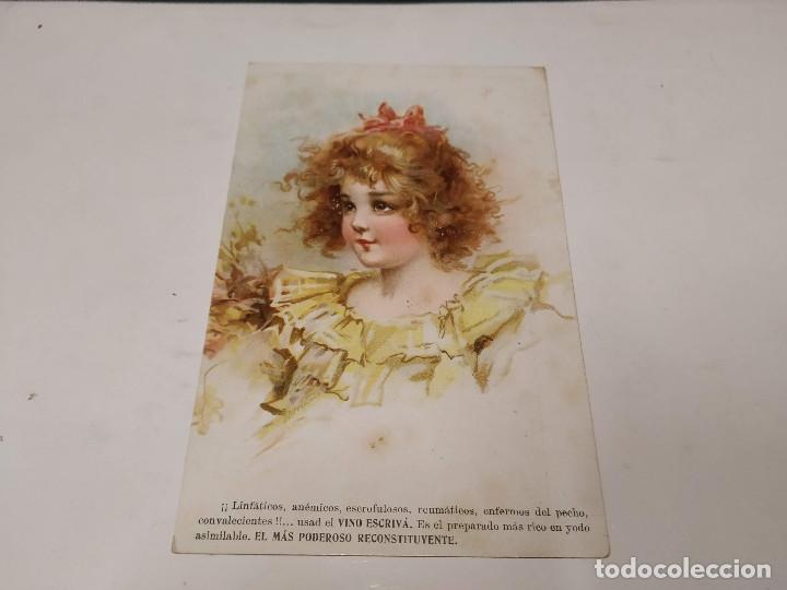 Postales: POSTAL ESCRIV&Aacute; - VINO Y CALLICIDA - Foto 1
