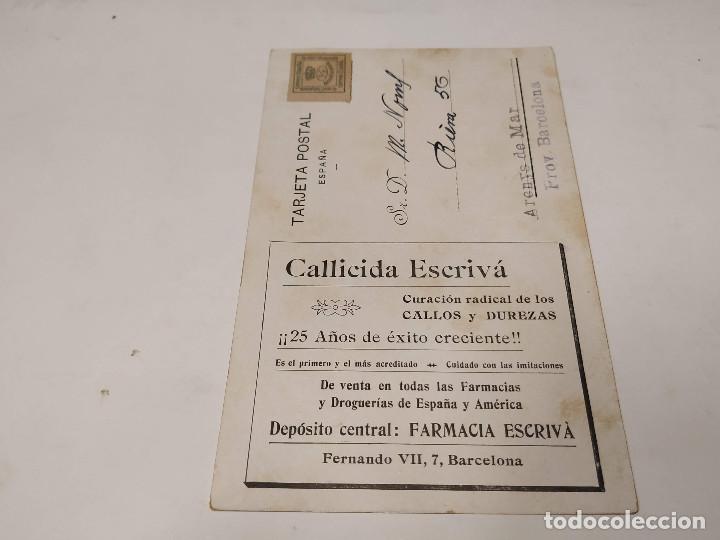 Postales: POSTAL ESCRIV&Aacute; - VINO Y CALLICIDA - Foto 2