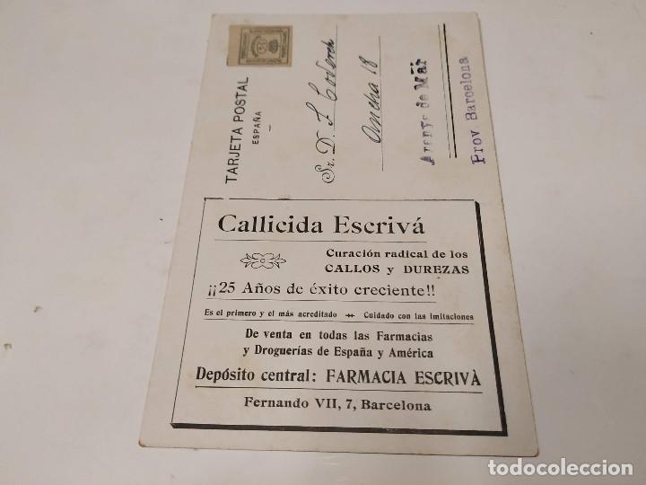 Postales: POSTAL ESCRIV&Aacute; - VINO Y CALLICIDA - Foto 2
