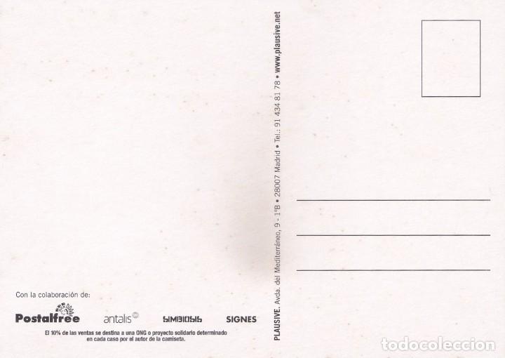 Postales: POSTAL CAMISETAS PLAUSIVE - POSTALFREE - Foto 2