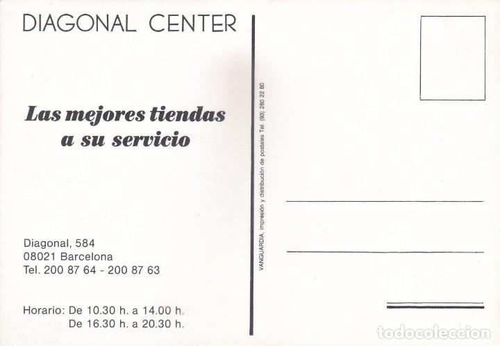 Postales: POSTAL DIAGONAL CENTER. TIENDAS. BARCELONA - Foto 2