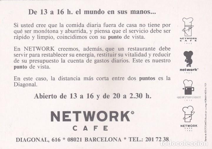 Postales: POSTAL NETWORK CAFE (BARCELONA) - Foto 2
