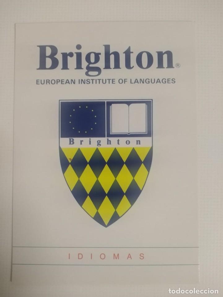 Postales: Postal Publicitaria Brighton Idiomas - Foto 1